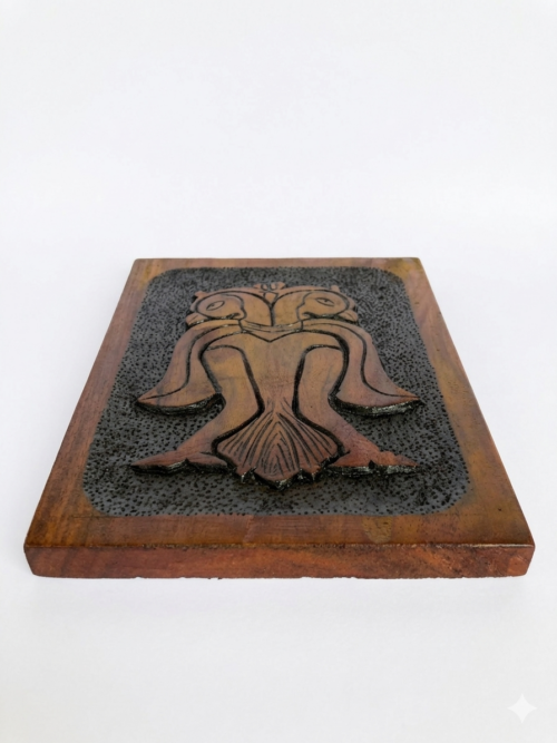 Twin Bird Wall Art Panel