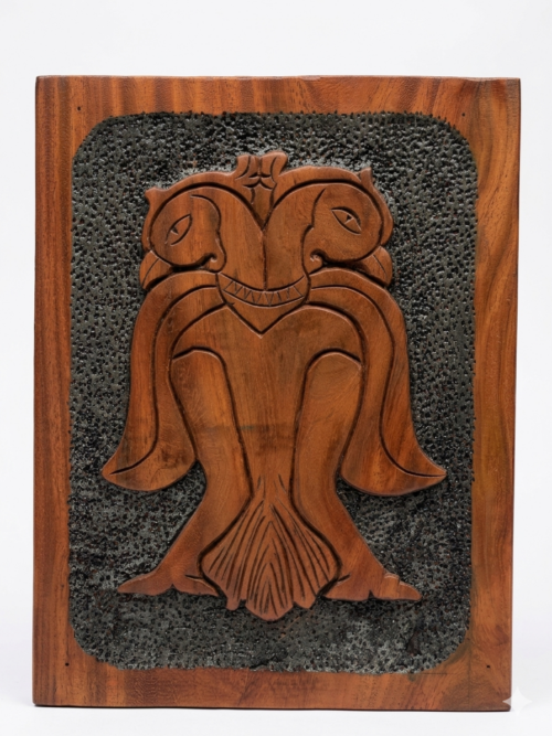 Twin Bird Wall Art Panel